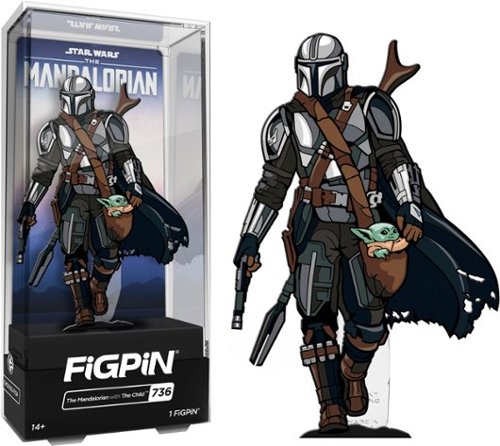  CMD Collectibles - Star Wars: The Mandalorian - Mandalorian with Child 3" Collector FiGPiN #736