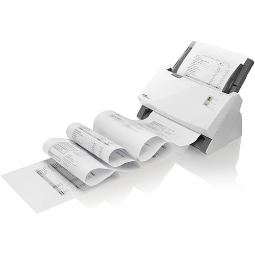 Plustek - SmartOffice PS506U Document Scanner - White