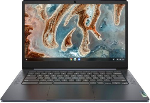 Lenovo Chromebook 3 14" Laptop - Mediatek MT8183 - 4GB Memory - 32GB eMMC - Abyss Blue