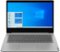 Lenovo - Ideapad 3 14" Laptop - Intel Pentium Silver N5030 - 4GB Memory - 128GB SSD - Platinum Grey-Front_Standard