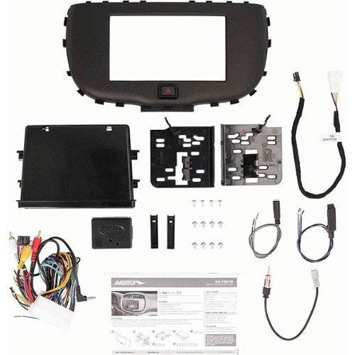 Metra Dash Kit for Select 2020-2023 Kia Soul DIN DDIN - Matte Black SHOP ONLINE