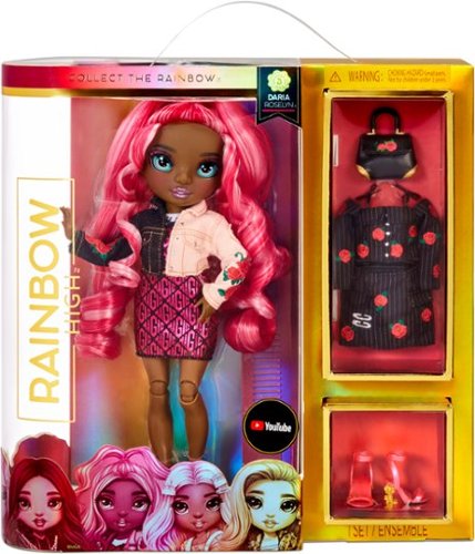 Rainbow High Fashion Doll- Daria Roselyn (Rose) WHERE TO BUY