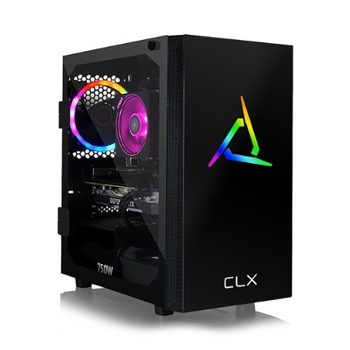 CLX - SET Gaming Desktop - AMD Ryzen 9 3900X  - 16GB Memory - GeForce RTX 2060 - 480GB SSD + 3TB HDD - Black