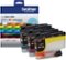 Brother - LC404 3PK 3-Pack INKvestment Tank Ink Cartridges - Cyan/Magenta/Yellow-Front_Standard