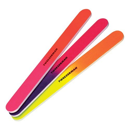 Tweezerman - Neon Hot Nail Files (3-Pack) - Multicolor