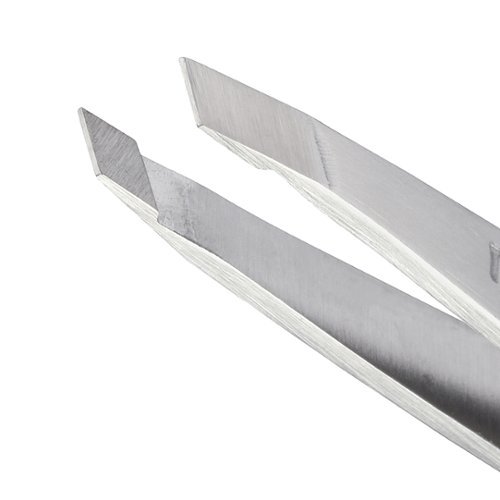 Tweezerman - Classic Mini Slant Tweezer - Stainless Steel-Angle_Standard 