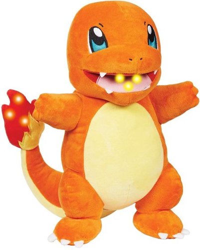 Jazwares - Pokemon Feature Plush - Flame Action Charmander