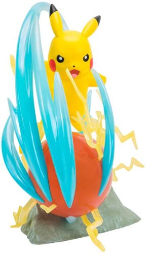 Jazwares Pokemon Deluxe Collector Statue (Pikachu) WORLDWIDE DELIVERY