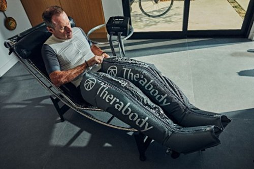 Therabody RecoveryAir PRO Pneumatic Compression System - Medium Set - Grey SHOP ONLINE
