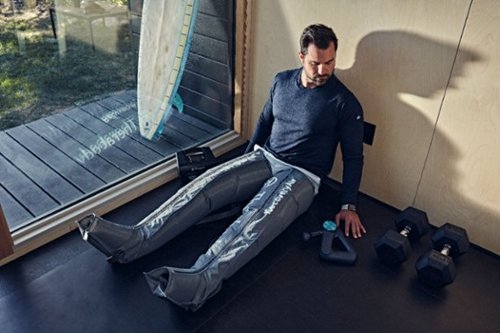 Therabody RecoveryAir PRO Pneumatic Compression System - Medium Set - Grey BUY IN MIDDLE EAST