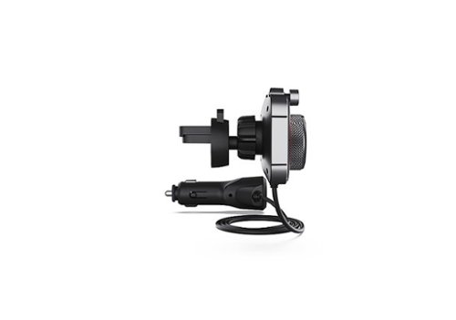 Rexing FMT2 Bluetooth FM Transmitter Hands-Free Car Kit with QC3.0 and Smart 2.4A Dual USB Ports - Black WORLDWIDE DELIVERY
