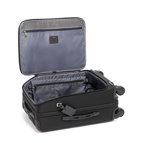 TUMI Merge International Front Lid 4 Wheeled Carry-On - Black WORLDWIDE DELIVERY