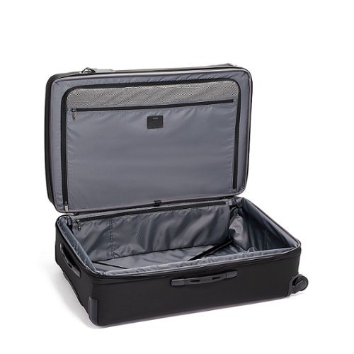 TUMI Merge Extended Trip Expandable 4 Wheeled Packing Case - Black WORLDWIDE DELIVERY