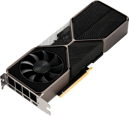 NVIDIA GeForce RTX 3080 Ti 12GB GDDR6X PCI Express 4.0 Graphics Card - Titanium and black WHERE TO BUY