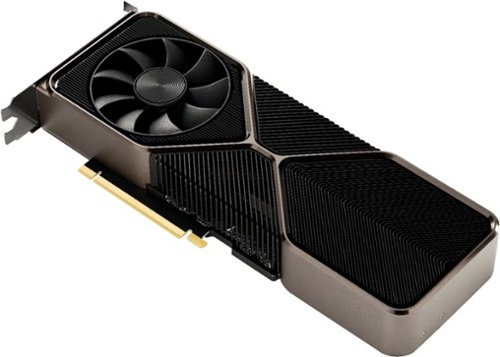 NVIDIA GeForce RTX 3080 Ti 12GB GDDR6X PCI Express 4.0 Graphics Card - Titanium and black SHOP ONLINE