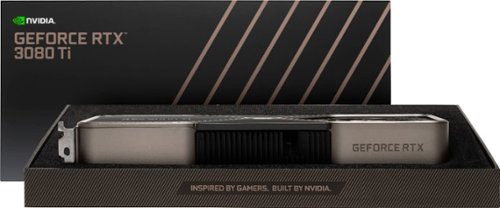 NVIDIA GeForce RTX 3080 Ti 12GB GDDR6X PCI Express 4.0 Graphics Card - Titanium and black BUY ONLINE