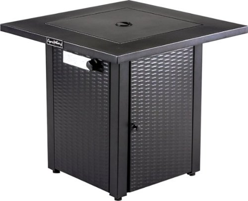 Legacy Heating - 28-Inch Square Fire Table - Black