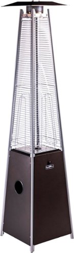 Legacy Heating - Outdoor Flame Heater - Brown