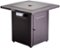 Legacy Heating - 28-Inch Square Fire Table - Brown-Front_Standard