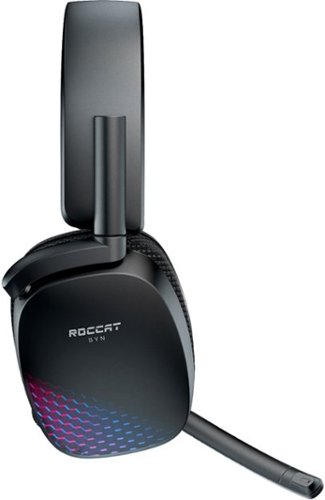 ROCCAT SYN Pro Air Wireless PC Gaming Headset with AIMO RGB Lighting - Black WORLDWIDE DELIVERY