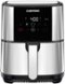 Chefman - Digital 5 Qt. Air Fryer with 4 Cooking Presets & Shake Reminder - Silver/Black-Angle_Standard