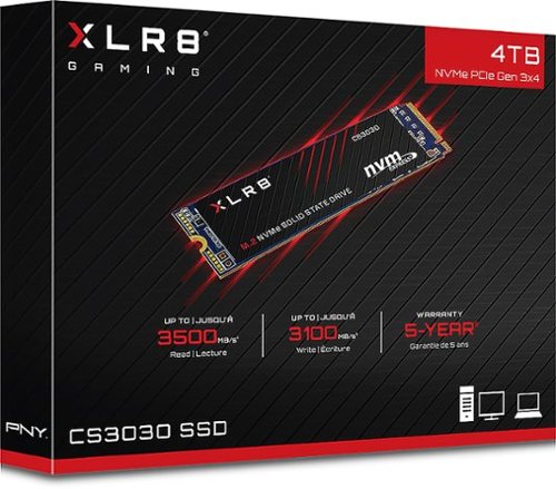 PNY - XLR8 CS3030 4TB Internal SSD PCIe Gen 3 x4-Alt_View_Standard_14 