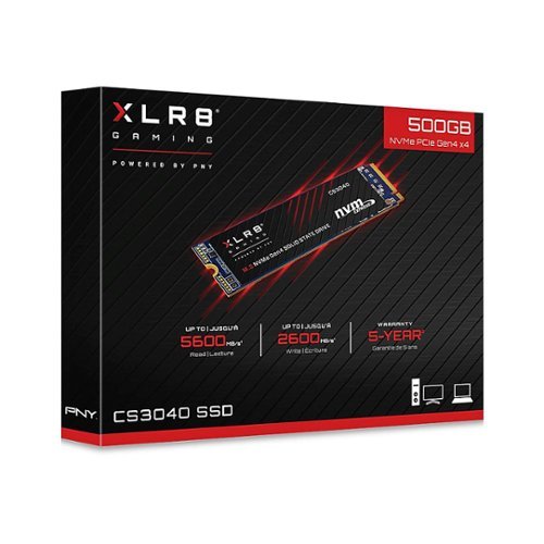 PNY XLR8 CS3040 2TB Internal SSD PCIe Gen 4 x4 NVMe BUY ONLINE