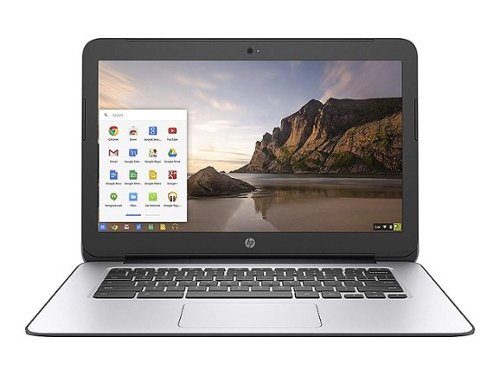 HP - 14 G4 14" Pre-Owned Chromebook - Intel Celeron N2840 - 4GB Memory - 32GB eMMC - Chrome OS-Front_Standard 
