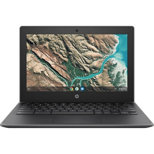 HP - 11 G8 11.6" Pre-Owned Chromebook - Intel Celeron N4020 - 4GB Memory - 32GB eMMC - Chrome OS-Front_Standard 