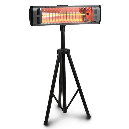 Heat Storm - Infrared Heater and Tripod combo - SILVER