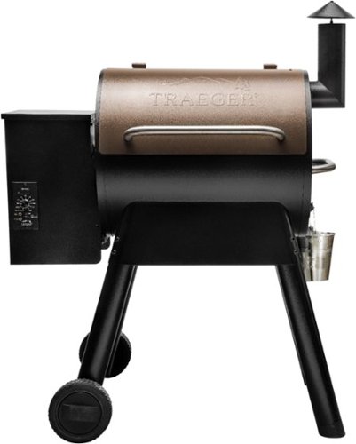 Photos - BBQ / Smoker Traeger Grills - Pro Series 22 Pellet Grill and Smoker - Bronze TFB57PZB 