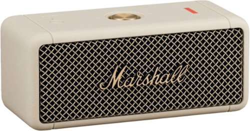 Marshall Emberton Portable Bluetooth Speaker Cream 1005945 - Best Buy