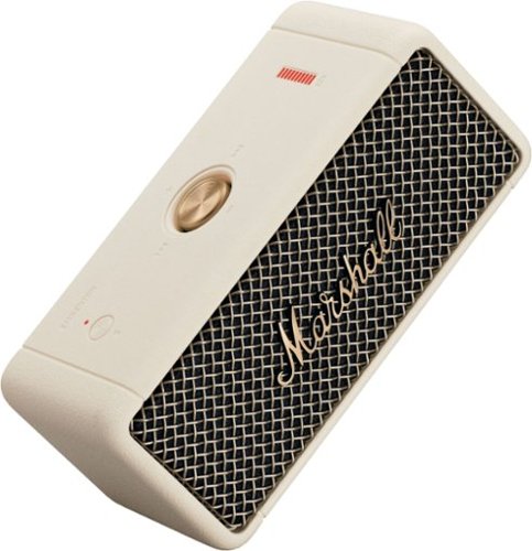 【美品】正規品　marshall EMBERTON Marshall Emberton Portable Bluetooth Speaker Cream 1005945
