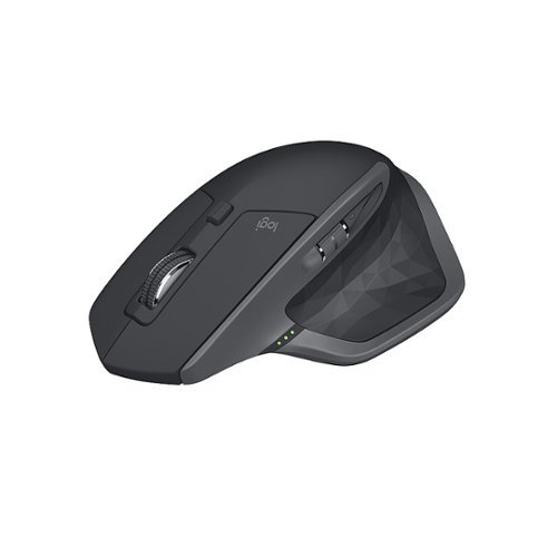 Logitech - MX Master 2S Bluetooth Wireless Mouse with Hyper-Fast Scrolling - Graphite
