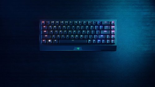 Razer BlackWidow V3 Mini Hyperspeed 65% Wireless Mechanical Linear Switch Gaming Keyboard with Chroma RGB Backlighting - Black SHOP ONLINE
