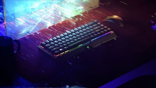 Razer BlackWidow V3 Mini Hyperspeed 65% Wireless Mechanical Linear Switch Gaming Keyboard with Chroma RGB Backlighting - Black BUY ONLINE
