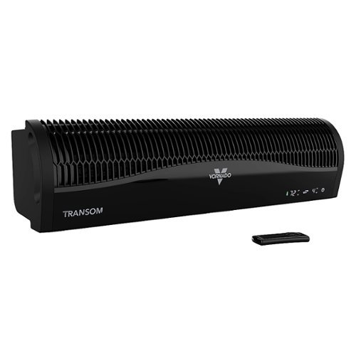 Vornado - TRANSOM Window Fan with Reversible Exhaust - Black
