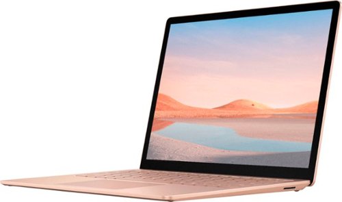 Microsoft - Geek Squad Certified Refurbished Surface Laptop 4 - 13.5" Touch-Screen - Intel Core i7 - 16GB Memory - 512GB SSD - Sandstone-Front_Standard 