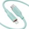 Anker - PowerLine III Flow USB-C to Lightning Cable 6-ft - Green-Front_Standard