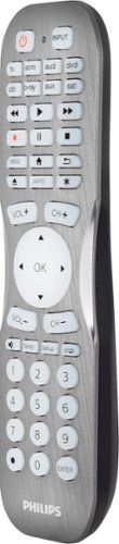 Philips - 8 Device Backlit Universal Remote Control - Brushed Graphite-Alt_View_Standard_13 