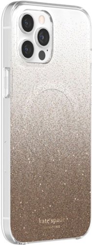 kate spade new york Protective Hardshell MagSafe Case for iPhone 13/12 Pro Max - Champagne Glitter Ombre WHERE TO BUY
