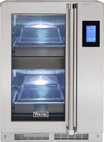 Viking - Micro Green and Herb 2-Pod Cabinet - Stainless Steel