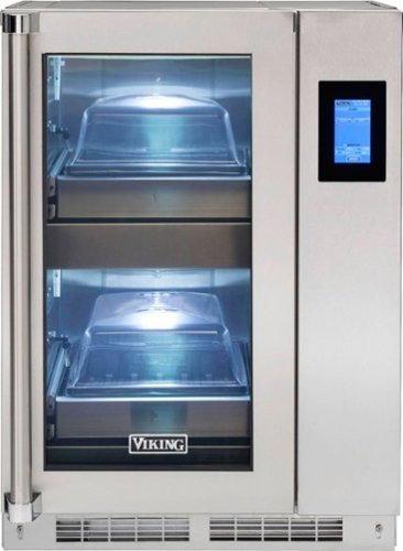 Viking - Micro Green and Herb 2-Pod Cabinet - Stainless Steel