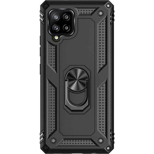 SaharaCase - Military Kickstand Series Case for Samsung Galaxy A42 5G - Black-Left_Standard 