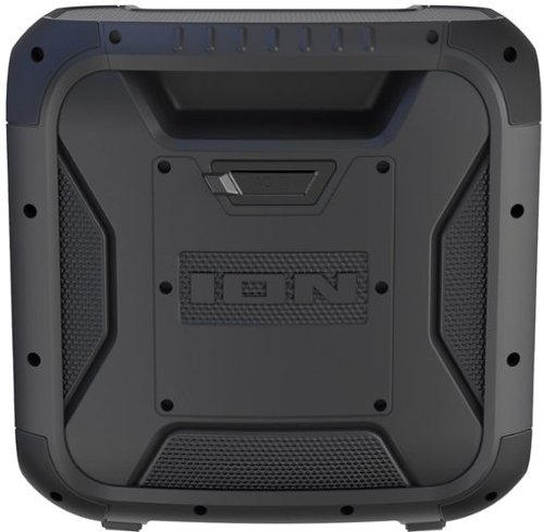 Ion Audio - Sport- All-Weather Rechargeable Portable Bluetooth Speaker - Black/Orange