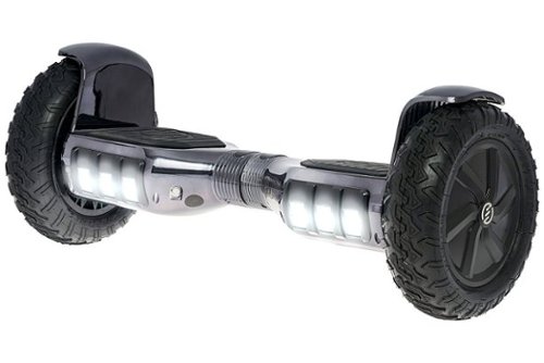 SWFT - Sonic Hoverboard w/ 8mi Max Operating Range & 9 mph Max Speed - Gunmetal (Gray)-Front_Standard 