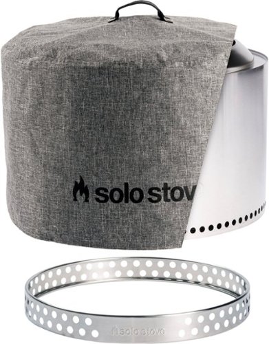 Solo Stove - Yukon 27" Bundle: Stand + Shelter - Stainless Steel