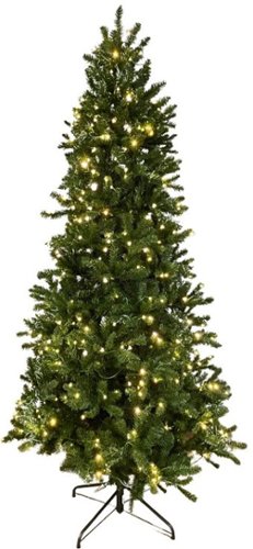  Charm Holiday - 7' Frasier Fir Tree with Color Change Starry Lights - Green