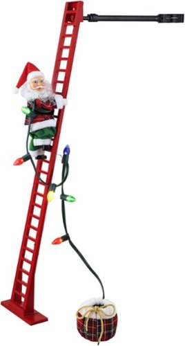 Mr Christmas - 40" Super Climbing Santa-Front_Standard 