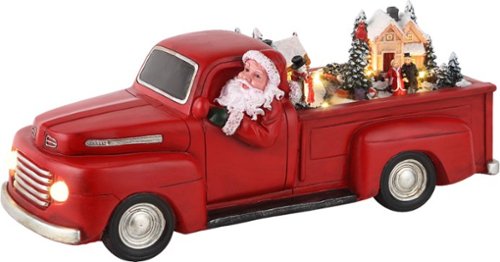 Mr Christmas - Animated Truck - Red-Front_Standard 